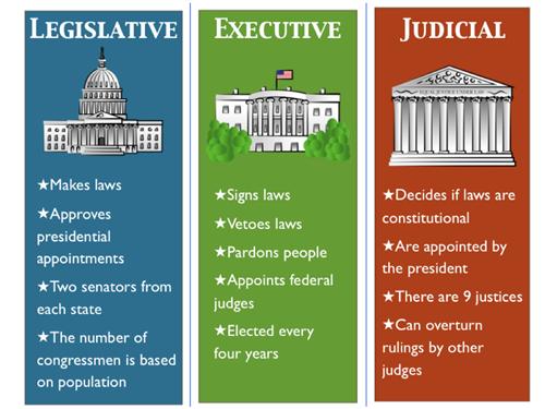 3 Branches of Government 